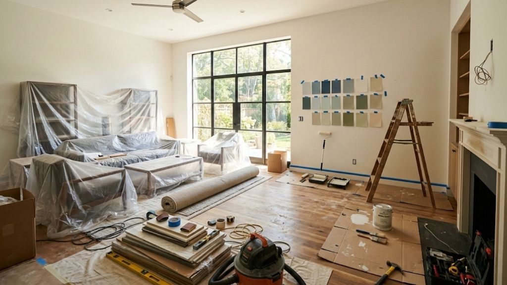 home renovation prep work